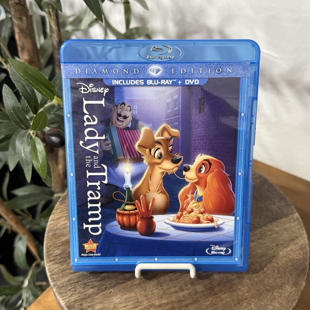 Disney LADY and the TRAMP Diamond Edition 2 Disc Combo Version BLU RAY ONLY
